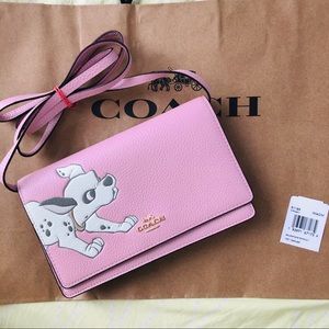 Coach&Disney Hayden Crossbody Dalmatian Clutch